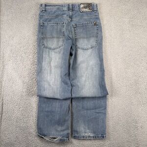 VTG Southpole 4180 Jeans Mens 34x34 Baggy Wide Leg Denim Y2K Grunge